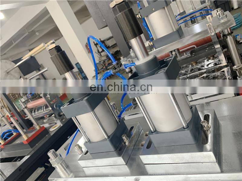 PCL450 Automatic Plastic Drink Paper Cup Cover Lid Cap thermo forming punching cutting machine