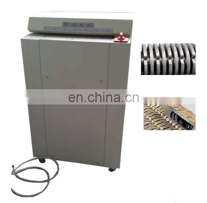 Factory Supply Cardboard Shredder Waster Paper Carton Box Cutter Cardboard Cutting Machine