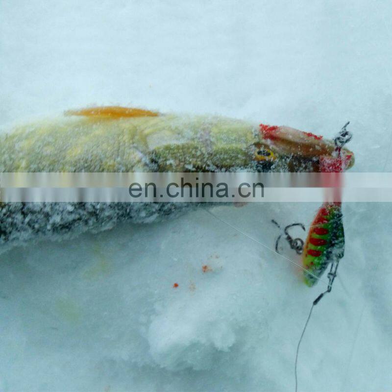 JOHNCOO Balancer Ice Fishing Lure 12g Sinking Vibration Winter Fishing Lure Hard Plastic Artificial VIB Lead Jigging