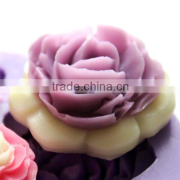3D Silicone Candy Fondant High Quality Veined Cake Decoration Flower Silicone Molds