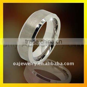 fashional design mens jewelry brushed ring tungsten with prompt dielivery paypal accepeted