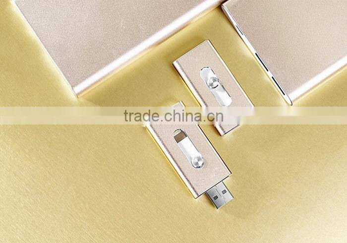 Wholesale alibaba OTG metal usb memory stick 32gb64gb for Iphone