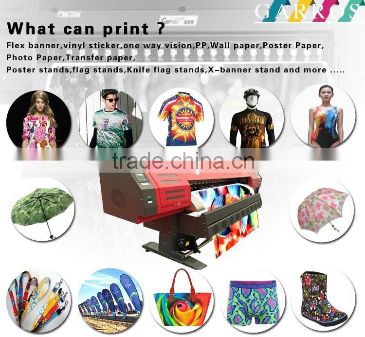 Garros DX5 3.2m Eco Solvent Transfer Film Printing Printer Machine