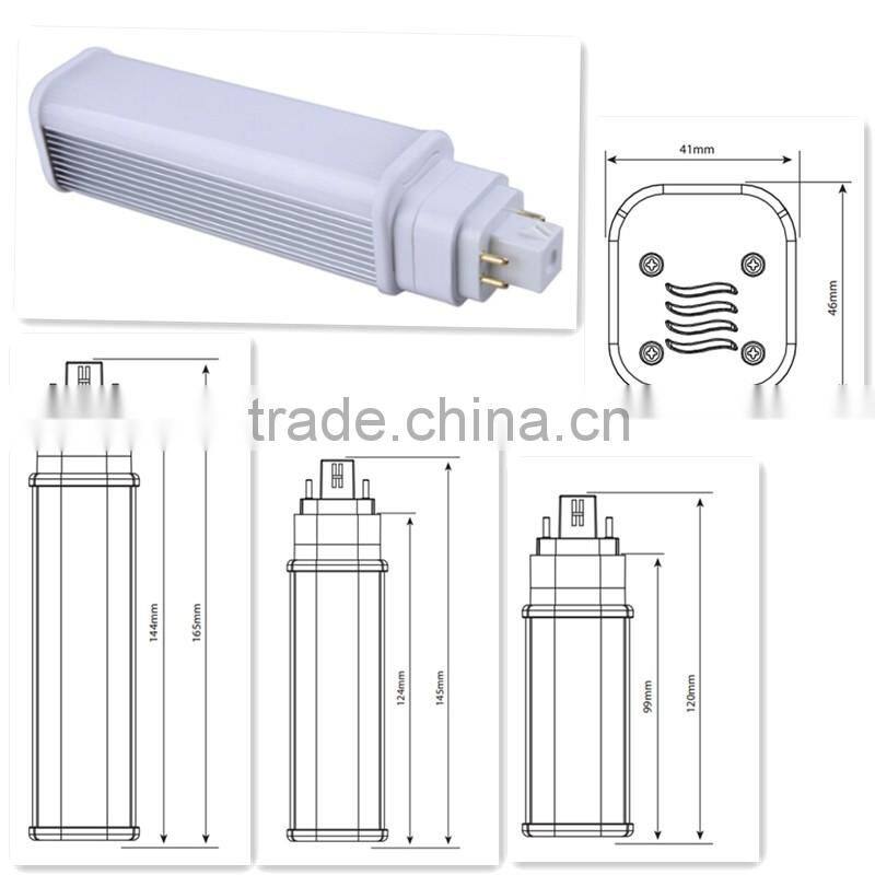 Big beam angle 270 degree LED PL light 7/9/11W with UL approved