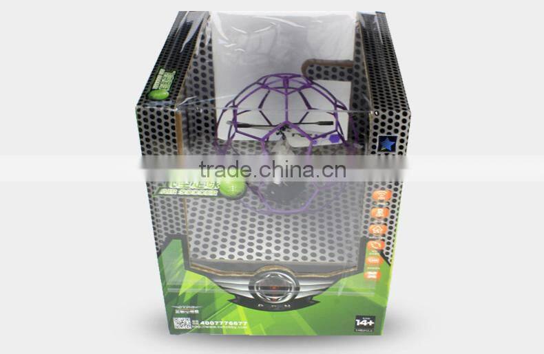 China Manufacture 3 Channels Mini Flying Football with gyroscopte and Infrared transmitter