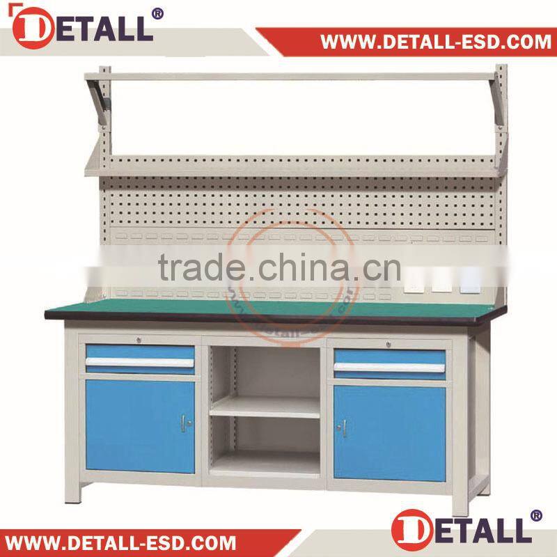 ESD multifunctional workbench with drawers with ISO9001 High quality certification