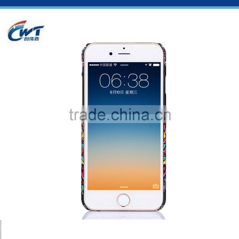 Graphic luminous mobile phone cover 3d for i phone6 plus phone case tpu pc