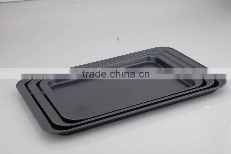 3 Pcs Non-stick Carbon Steel Cookie Pan set