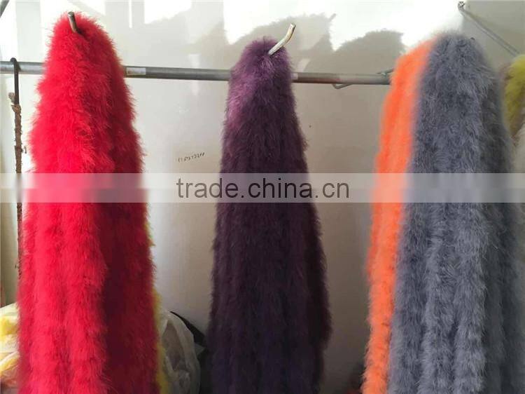 Fashion Ostrich Feather Winter Fur Garment Raw Material