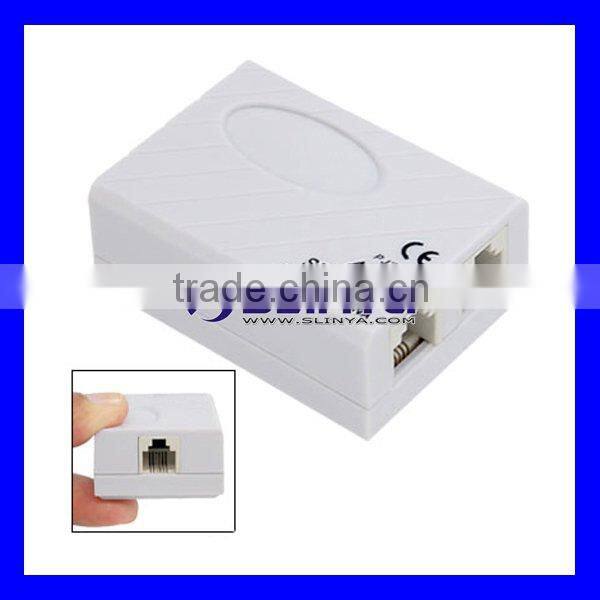 Phone ADSL Splitter Modem Connector RJ11 Adapter