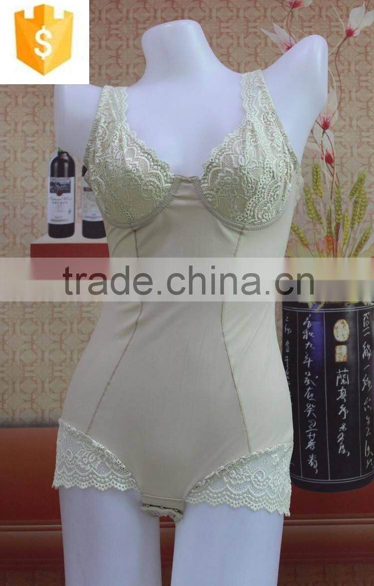 high quanlity body shapewear ,Hot Sell Sexy Lady's Fashion Seamless Lace Body Shapewear