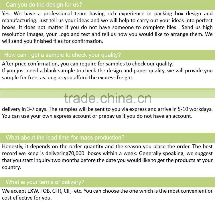 good quality environmental protection clothes packaging boxes gift packaging boxes for good selling