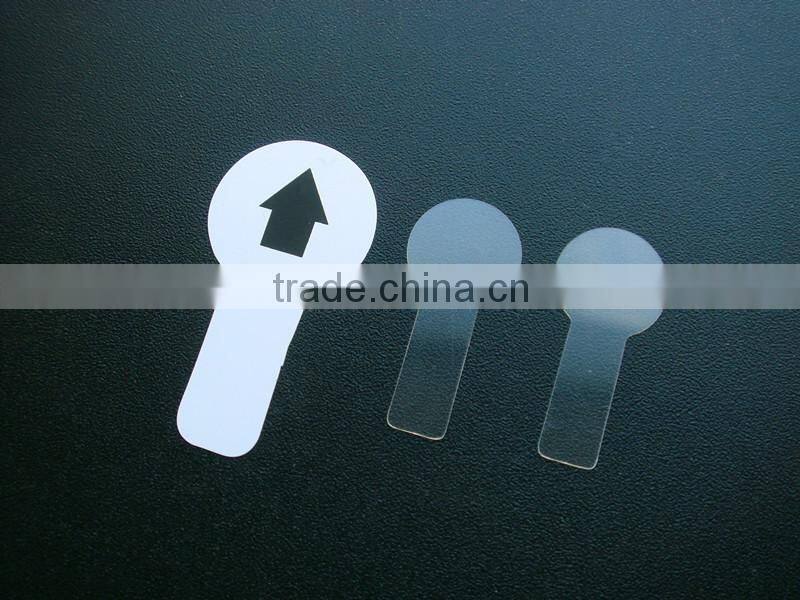 AAA plastic battery isolation sheet, battery pull tab, plastic pull tabs for CR2032 batteries
