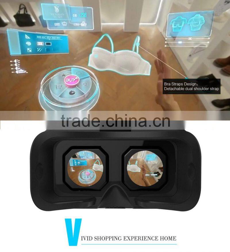 Best VR BOX Virtual Reality Glasses for smartphone 3D movies