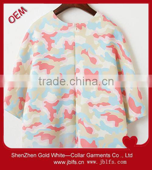 lady stylish chiffon shirt