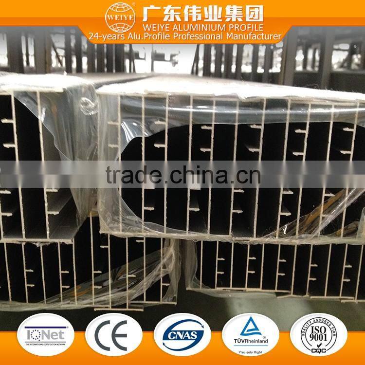 6351 T3-T8 0.8-1.4mm aluminum extruded for Radius Windows with polished finish