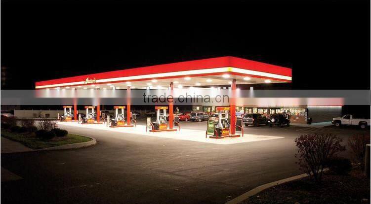 3 years warranty high quality petrol station CE BV ISO9001 gas station led canopy lights