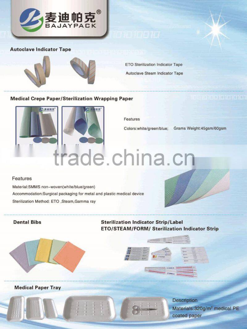 Autoclave Steam Sterilization Indicator Tape