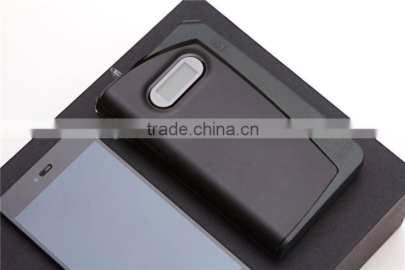 Customized Logo Wireless Earphone 4.0 13000mAh Portable LCD Display Power Bank