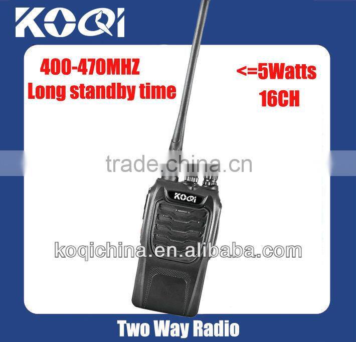 Walkie Talkie Connector uhf 400-470 mhz 5W 2014 newest