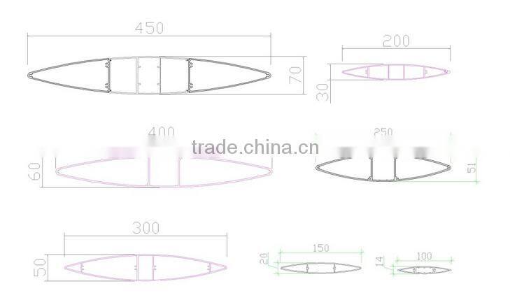 decorative aluminum aerofoil louver roof from china