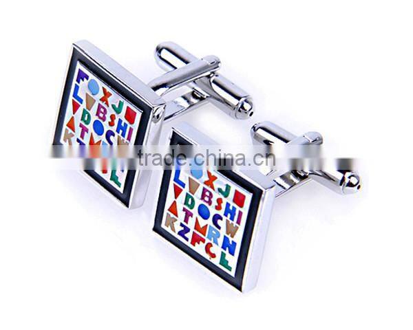 Fashion Enamel Cufflinks