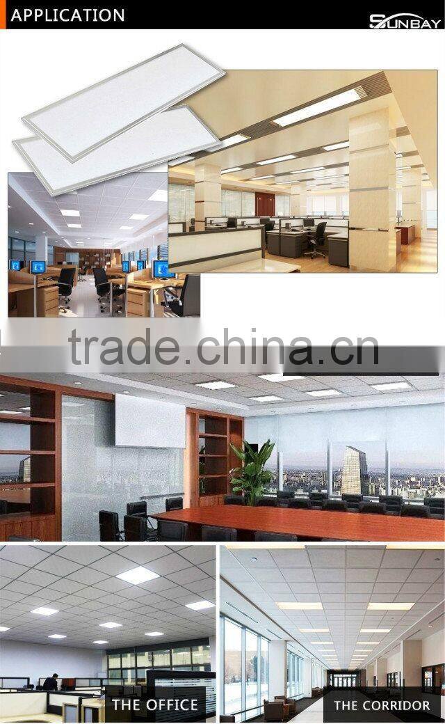 CE SAA 2X4 LED Panel Light 72W Square led flat panel indoor lighting