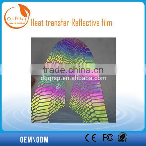 High quality colorful reflective transfer film
