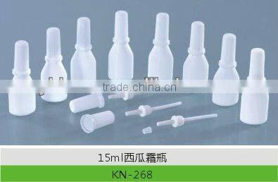 Round cosmetics empty cream jars with lids