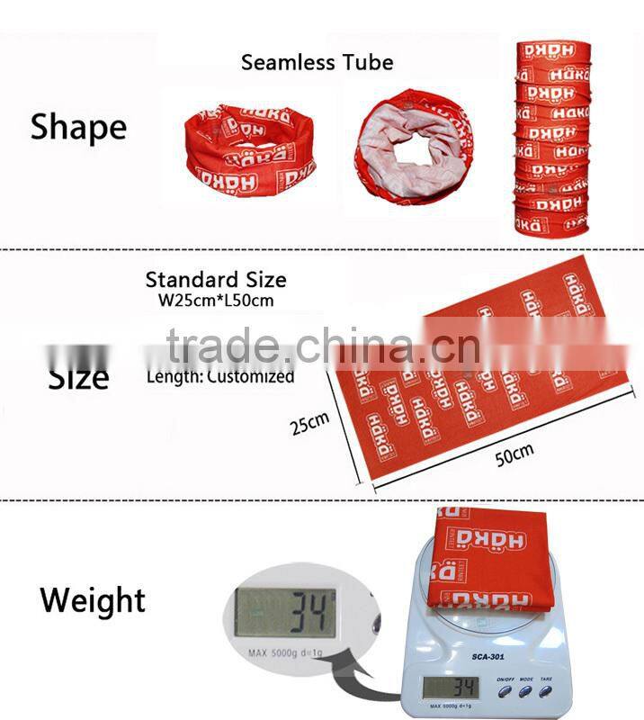 Wholesale Tube Seamless Bandana