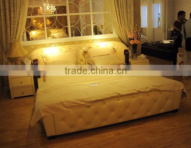 Modern European Elegant King Size Round Bed Price