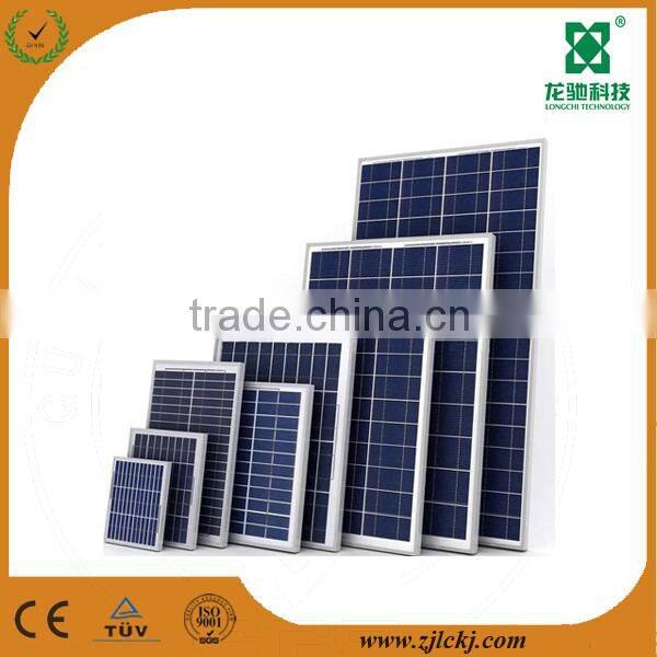 100w color cells Poly solar panel for home ligthing use.