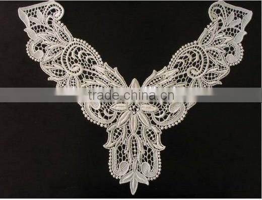 2015 new design lace wedding dress high neck