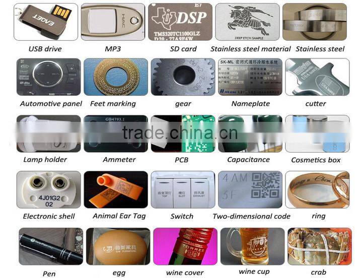 Hot sale Laser Machine pvc card laser engraving for date code/logo printing laser marking mahcine