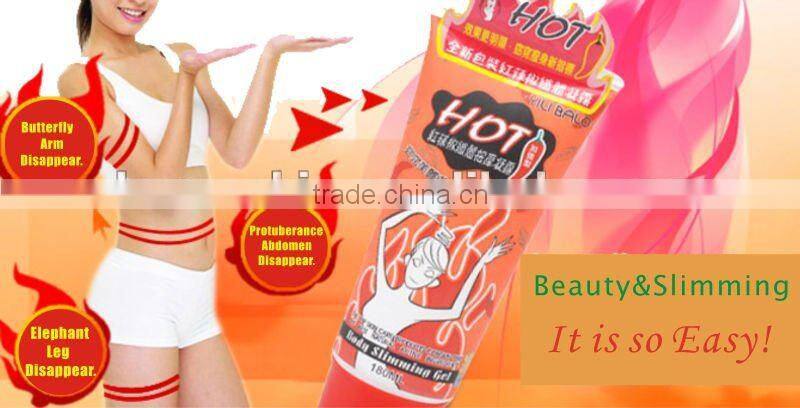 Best Sales Yili Balo Hot Red Pepper Weight Loss Massage Body Slimming Gel 250 ML