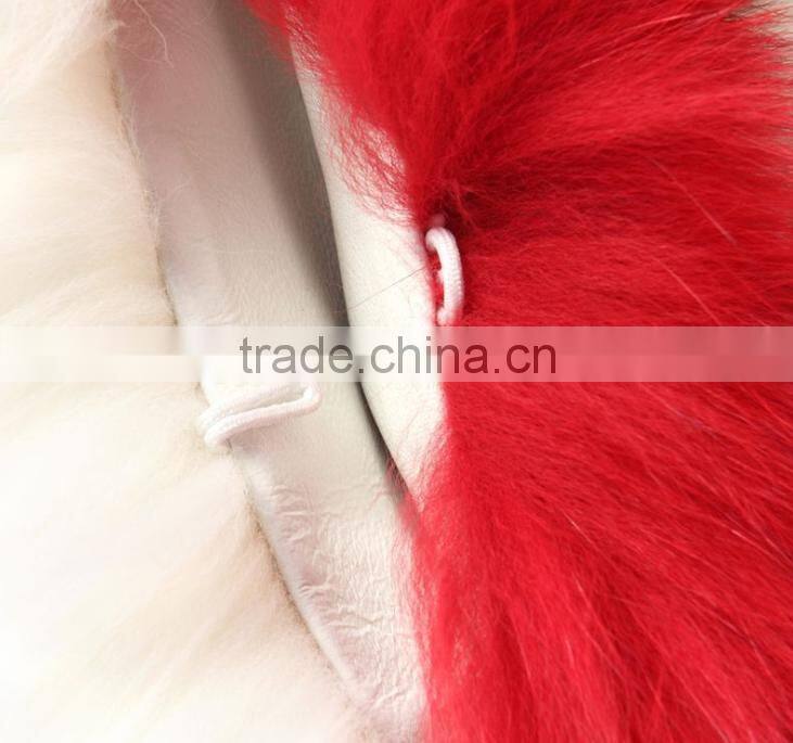 Amazing Design short fur vest / fox fur vest