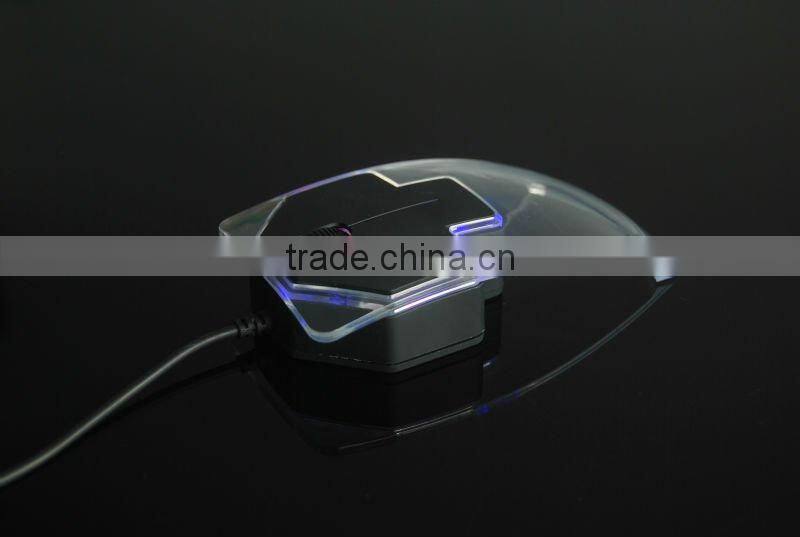 transparent mouse/simple wired optical mouse