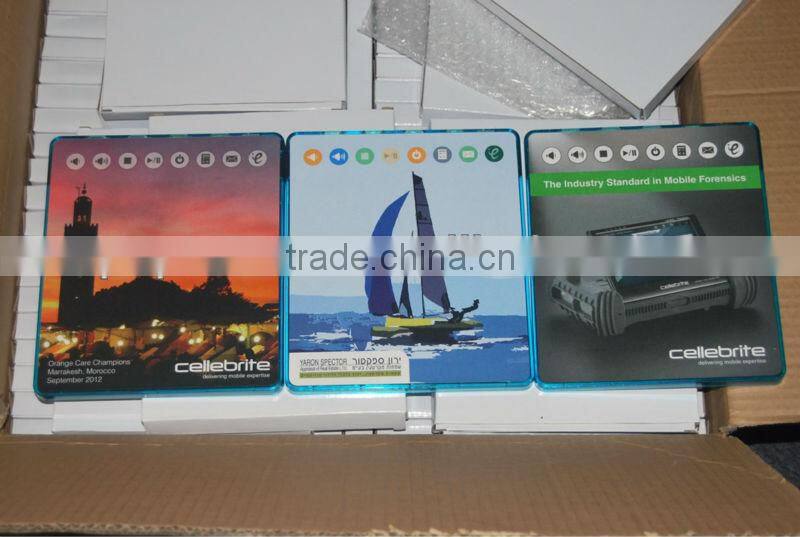 full color print multi media mouse pad with hub 2.0