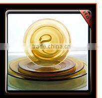 Cobalt Blue Pressed Stone Design Dinnerware Glass Plates