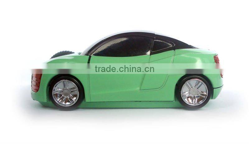 3D Car Shape 2.4G Mouse Wireless Optical Mice + USB Receiver for PC Laptop Red