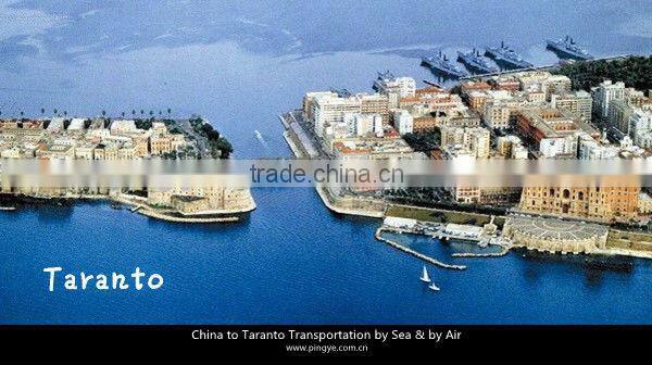 Shoes Transportation Container Sea Freight from shantou Jieyang Chaozhou to Taranto Italy