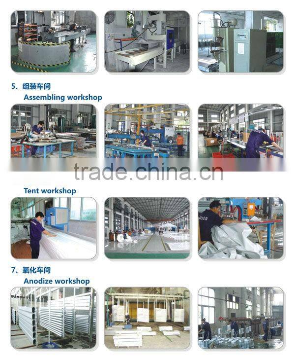 Aluminium profile for car amplifier