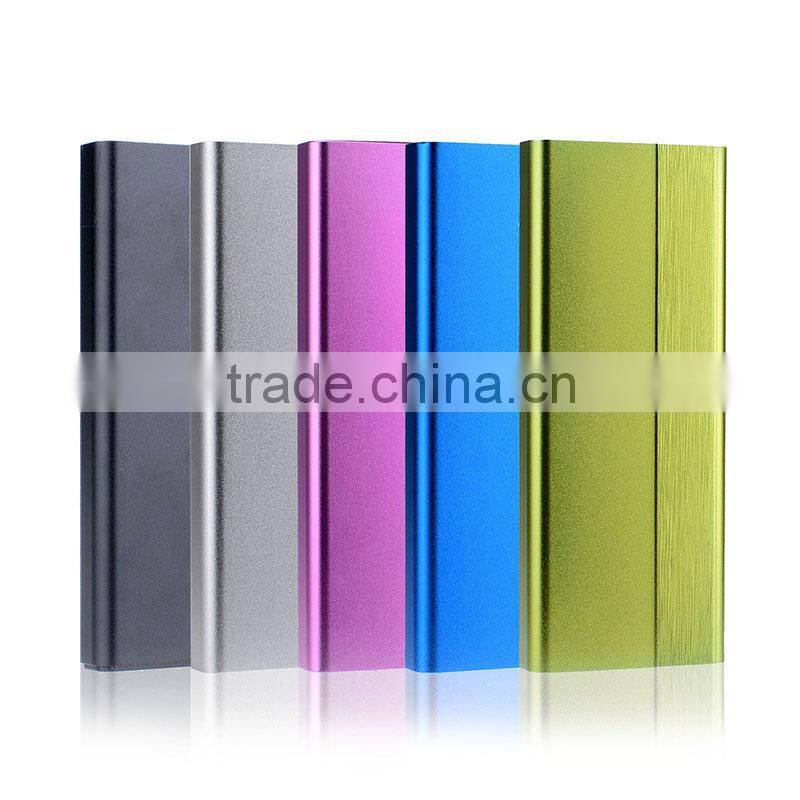Aluminum Alloy Case Polymer Battery Charger Universal Mobile Power Bank 3000mAh