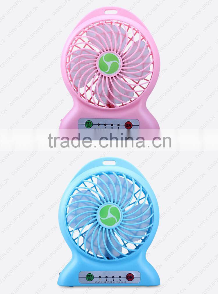 Ultra-light plastic new coming turbo usb mini fan with low price