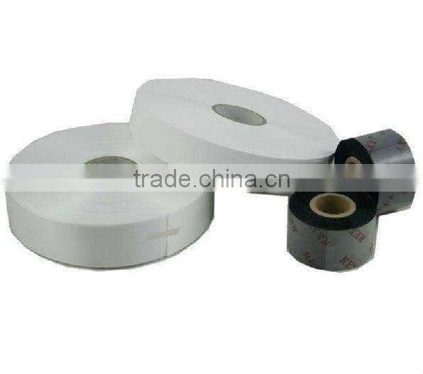 Bizsosft 35mm*300M resin ribbon / washing clothes label ribbon / care label ribbon