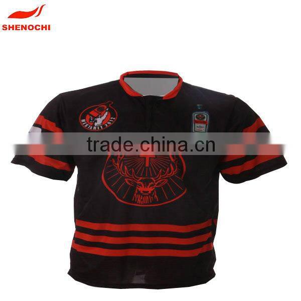 Polyester Rugby Shirts Custom Rugby Jerseys Cheap Price