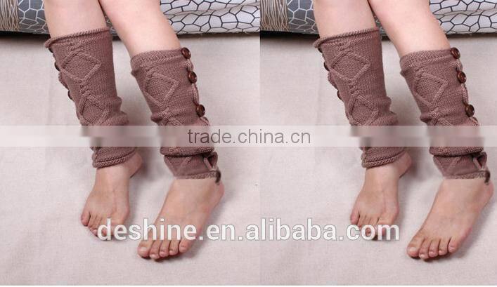 wholesale fashion decoration keep warm knit foot strap ST164