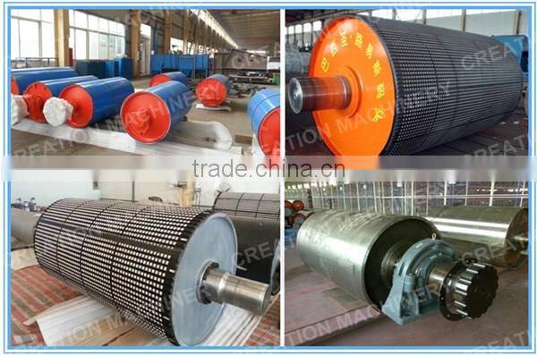 With dia 300mm to 2000mm widely used in conveyor system large v belt pulley
