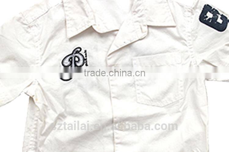 Garments supplier 2016 new Soft Cute 100% cotton shirt