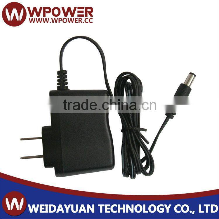 12V 0.5A plug in adaptor 12V 500mA (right angle Barrel type DC connecotor 5.5x2.1/2.5mm CE AU plug CE FCC SAA RoHS certificates)